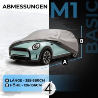 Autoplane für Skoda Citigo 2011-2019 Ganzgarage für PKW, UV-geschützt