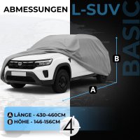 Autoplane für Nissan Qashqai I, II, III 2007- / 2014- / 2021- , Ganzgarage für PKW, UV-geschützt