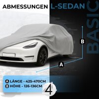 Autoplane für Peugeot 301 2012-2019 Ganzgarage für PKW, UV-geschützt