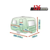 Abdeckung für den Campinganhänger N126